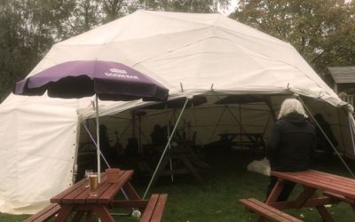 Outdoor Hospitality Space for Covid restrictions